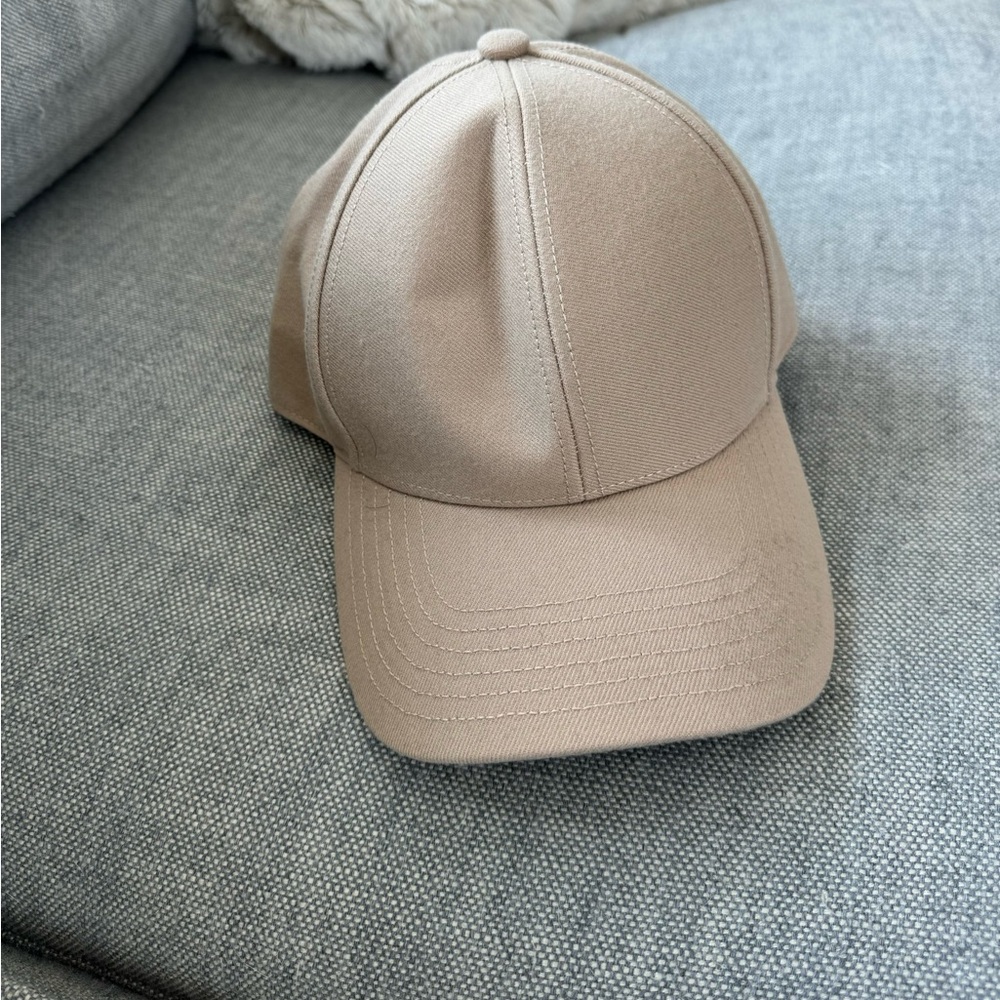 Beige Baseball Hat NWT